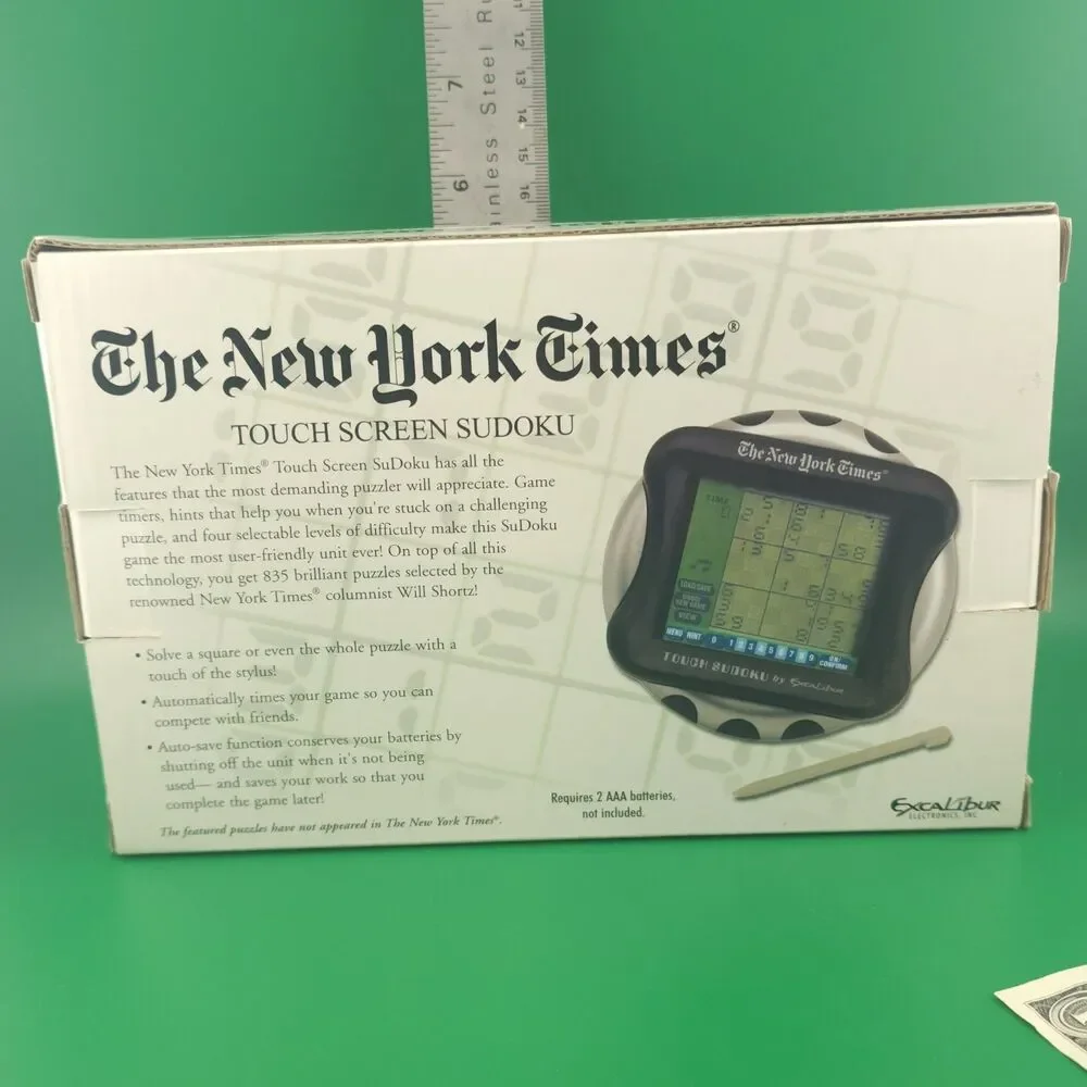 Excalibur touch sudoku
